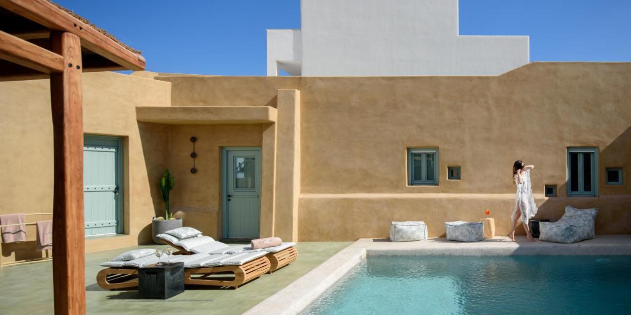 Potamos Luxury House, Private Pool, Santorini Villa Exo Gonia Bagian luar foto