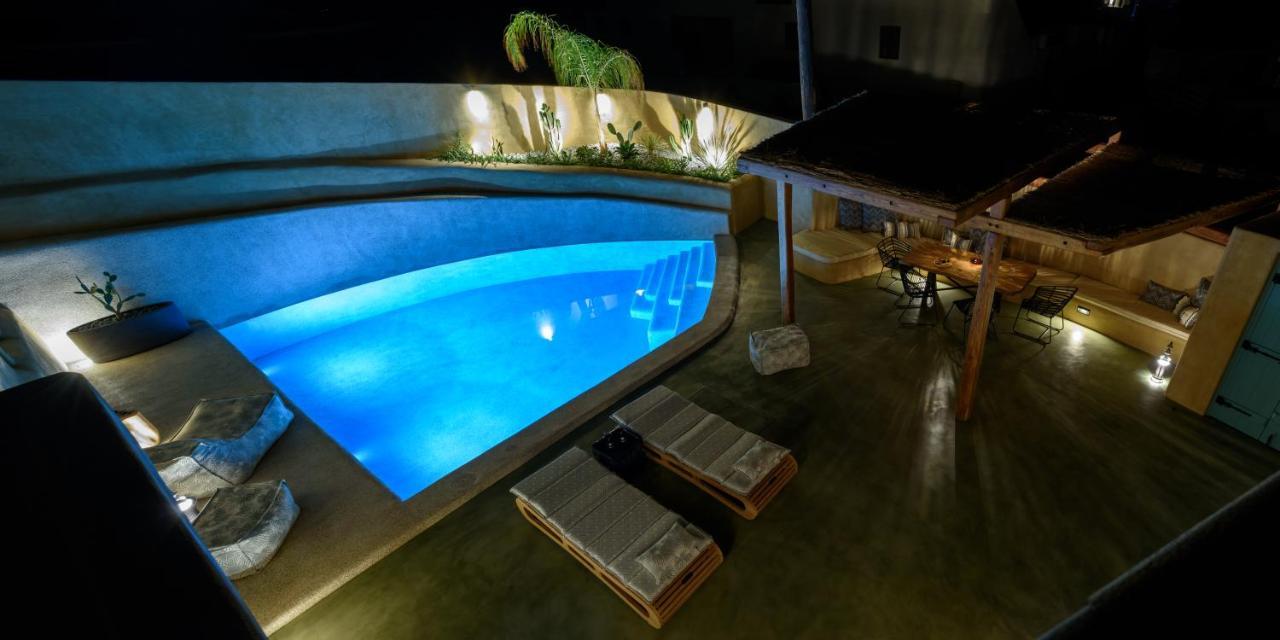 Potamos Luxury House, Private Pool, Santorini Villa Exo Gonia Bagian luar foto