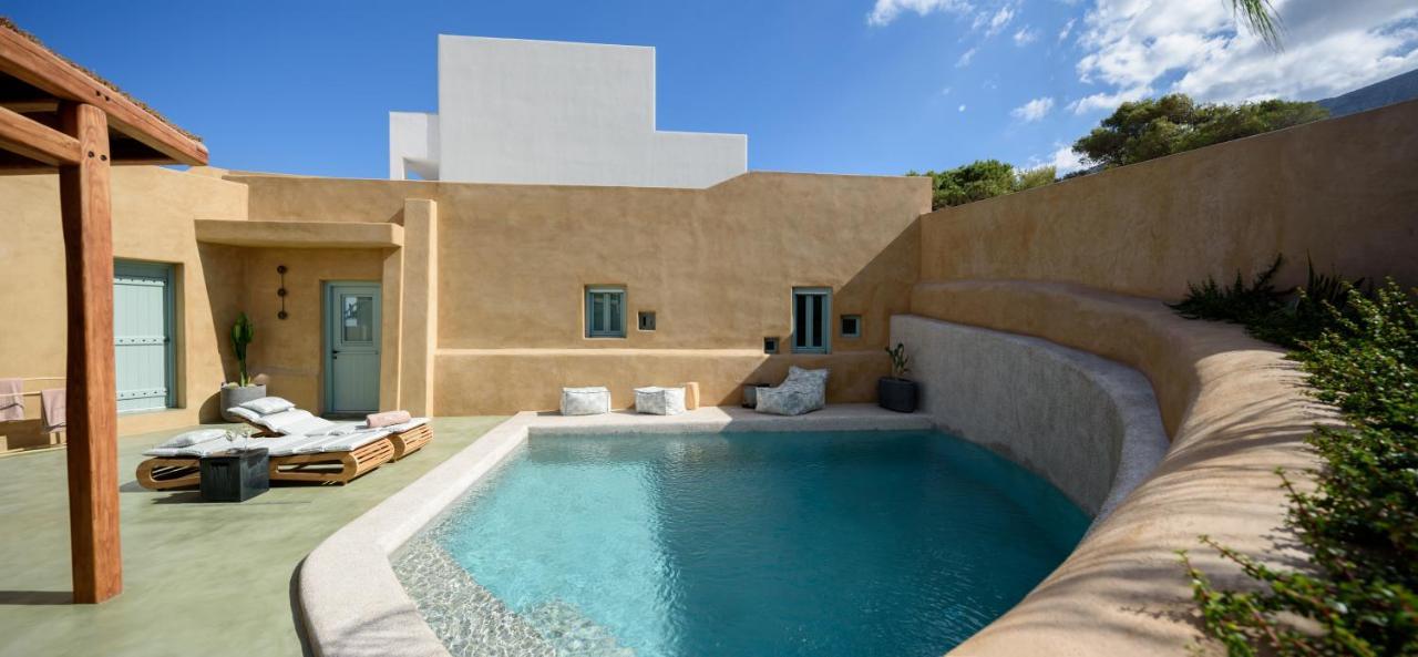 Potamos Luxury House, Private Pool, Santorini Villa Exo Gonia Bagian luar foto