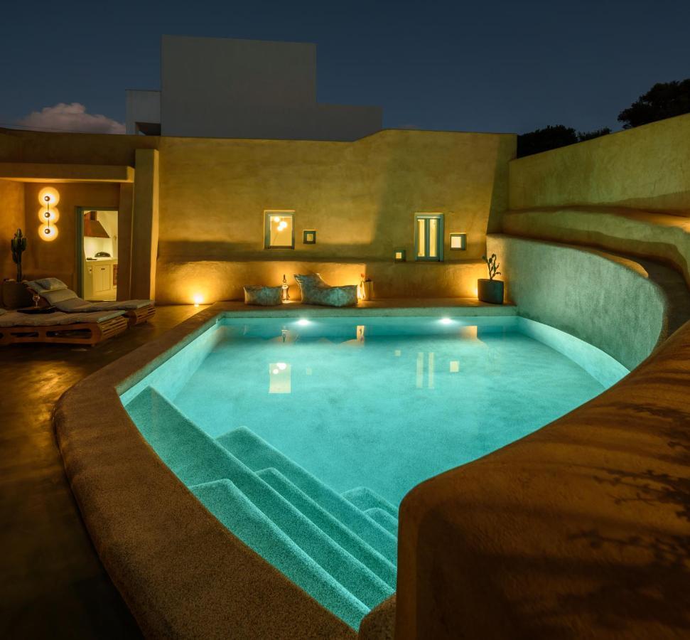 Potamos Luxury House, Private Pool, Santorini Villa Exo Gonia Bagian luar foto